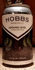 Ground Level Coffee Milk Stout