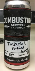 Imperial Breakfast Stout (with cocoa, coffee and vanilla)