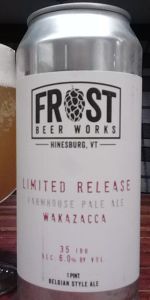 Wakazacca Farmhouse Pale Ale
