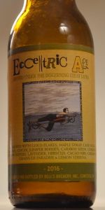 Eccentric Ale 2016