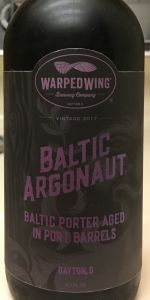 Baltic Argonaut - Port Barrel-Aged