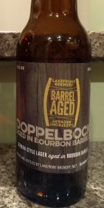 Bourbon Barrel Aged Dopplebock
