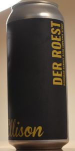 BBA Der Roest Imperial Stout