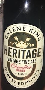 Heritage Vintage Fine Ale