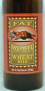 Fat Weasel Unfiltered Wheat Beer