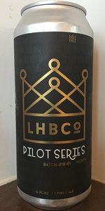 Pilot Series Batch #18-01