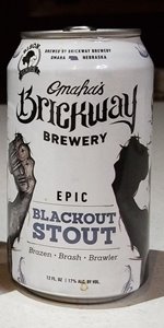 Epic Blackout Stout Barrel Aged