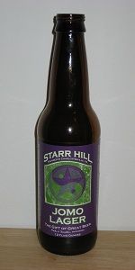 Starr Hill Jomo Lager