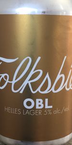 OBL (Old Bavarian Lager)