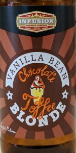 Chocolate Toffee Vanilla Bean Blonde Ale