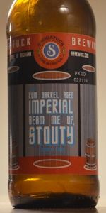 Imperial Beam Me Up, Stouty Coconut Stout - Rum Barrel-Aged