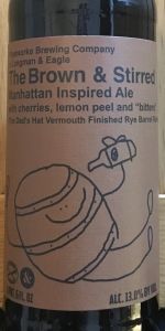 Barrel Aged Brown & Stirred - Dad's Hat Vermouth Finished Rye Barrel Remix