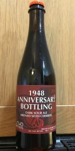 1948 Anniversary Ale - Dark Sour Ale Brewed with Cherries