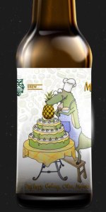 Milkshake ananas pie