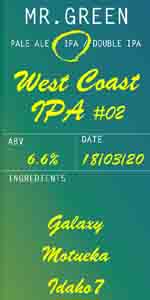 Mr.Green West Coast IPA #02