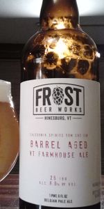 Tom Cat Barrel Aged VT Farmhouse Ale
