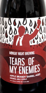 Tears Of My Enemies - Apple Brandy Barrel Aged