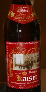 Kaiser Urtrunk1783