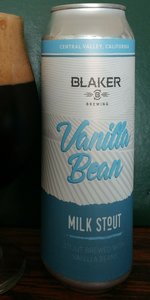 Vanilla Bean Milk Stout