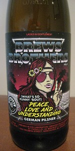 Brews Brothers Peace, Love and Understanding