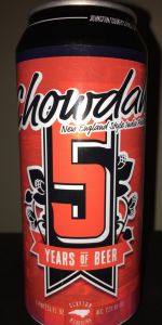 Chowdah - 5 Years of Beer