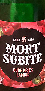 Mort Subite Oude Kriek