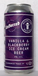 Missing Link / Unbarred - Vanilla & Blackberry Ice Cream Beer