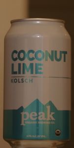 Coconut Lime KÃ¶lsch