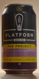 The Project: Session IPA Series - Citra w/ Lemon Zest