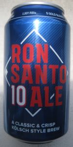 Ron Santo 10 Ale | Nine-Band Brewing 