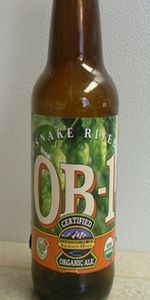 Organic Beer Number 1 (OB-1) Certified Organic Brown Ale