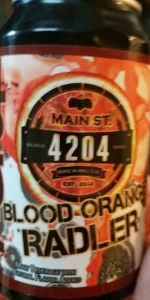 Blood Orange Radler