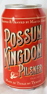 Possum Kingdom Pilsner