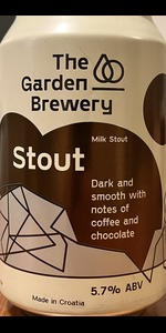 The Garden Milk Stout