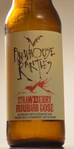 Brewhouse Rarities: Strawberry Rhubarb Gose