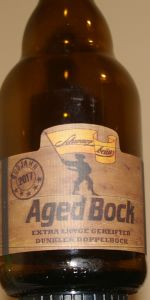 SchwarzbrÃ¤u Aged Bock