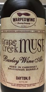 Grape Creek Must