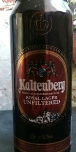 Kaltenberg Royal Lager Unfiltered