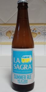 Sagra Summer Ale Piel de LimÃ³n y LÃºpulo Mandarina
