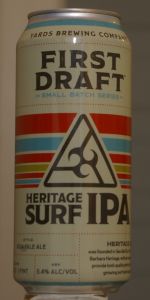 First Draft: Heritage Surf IPA