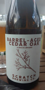 Barrel-Aged Cedar Oak