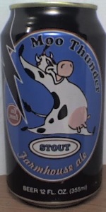 Moo Thunder Stout Farmhouse Ale
