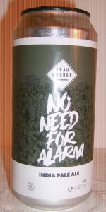 No Need For Alarm