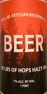 80 lbs of Hops
