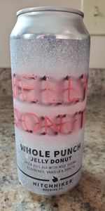 Whole Punch: Jelly Donut, Hitchhiker Brewing Company