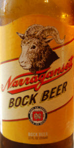 Narragansett Bock Beer