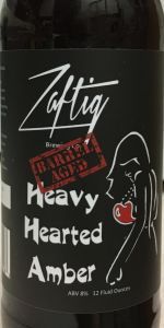 Heavy Hearted Amber - Barrel Aged