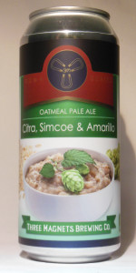 Oatmeal Pale Ale: Citra, Simcoe & Amarillo
