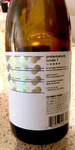 Preternatural Cuvee 1