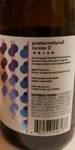 Preternatural Cuvee 3